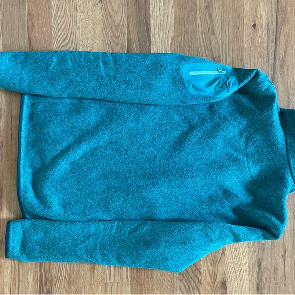Arc’teryx Teal Covert Fleece Women’s Small EUC - Picture 3 of 3